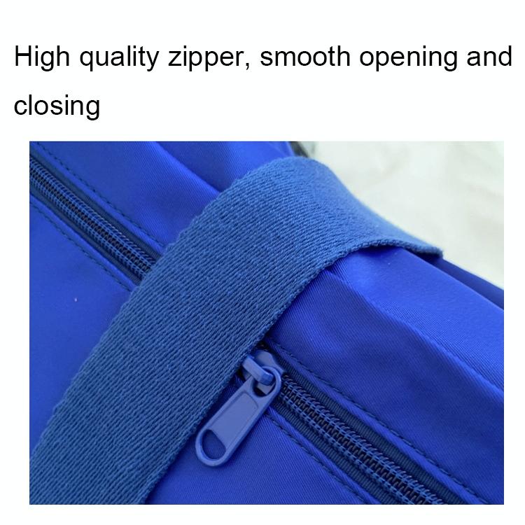 Travel & Fitness Crossbody Bag - Waterproof Nylon - Blue 8