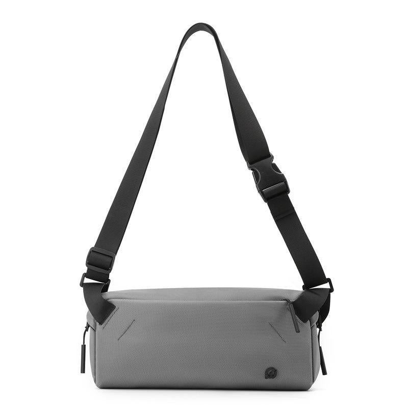 Men Cycling Chest Bag Casual Messenger Pack - Black 11