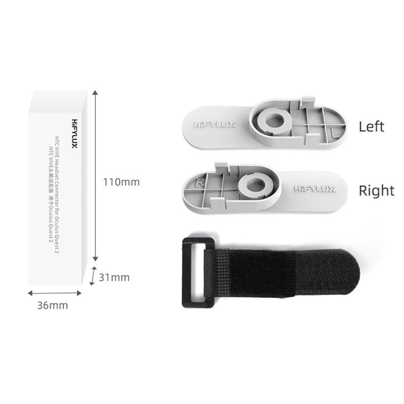 Quest 2 Headset Adapter for Oculus - Compact and Versatile 4