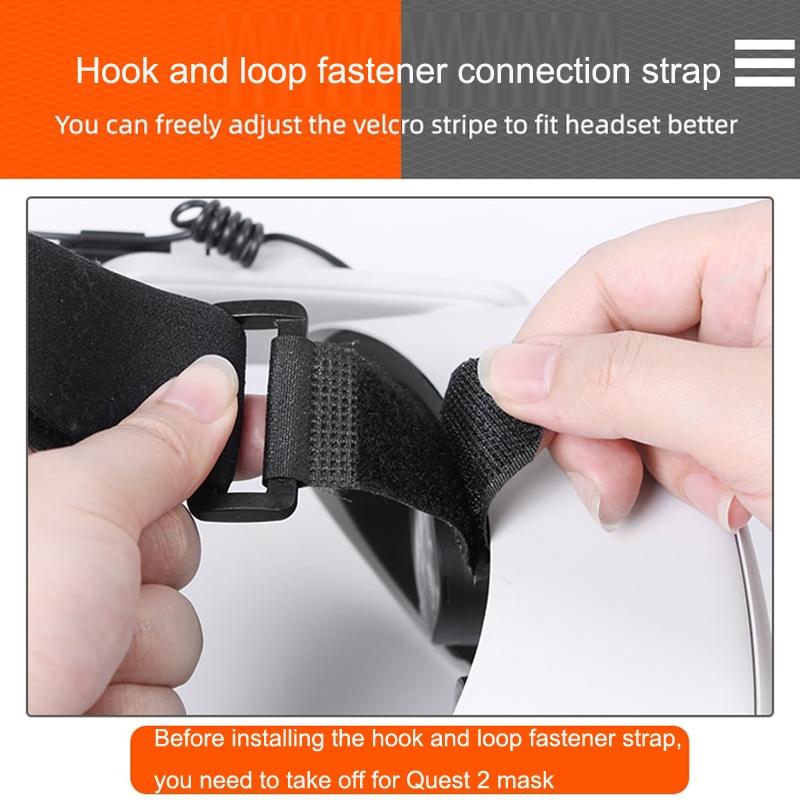 Quest 2 Headset Adapter for Oculus - Compact and Versatile 7