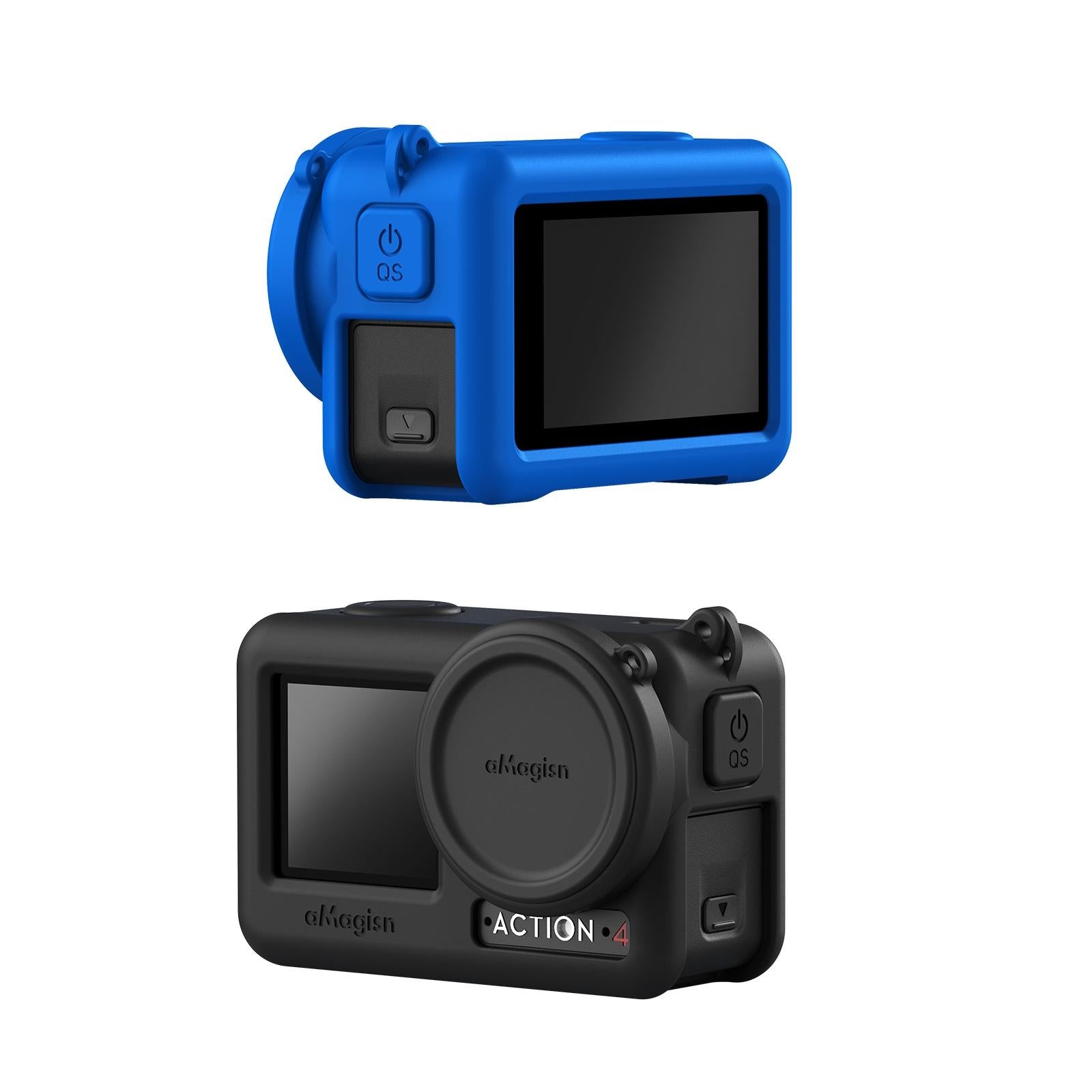 Protective Silicone Case for Dji Action Camera Accessories - Black 6