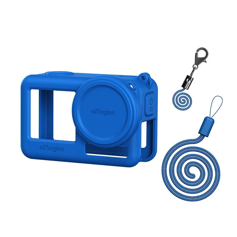 Protective Silicone Case for Dji Action Camera Accessories - Black 14