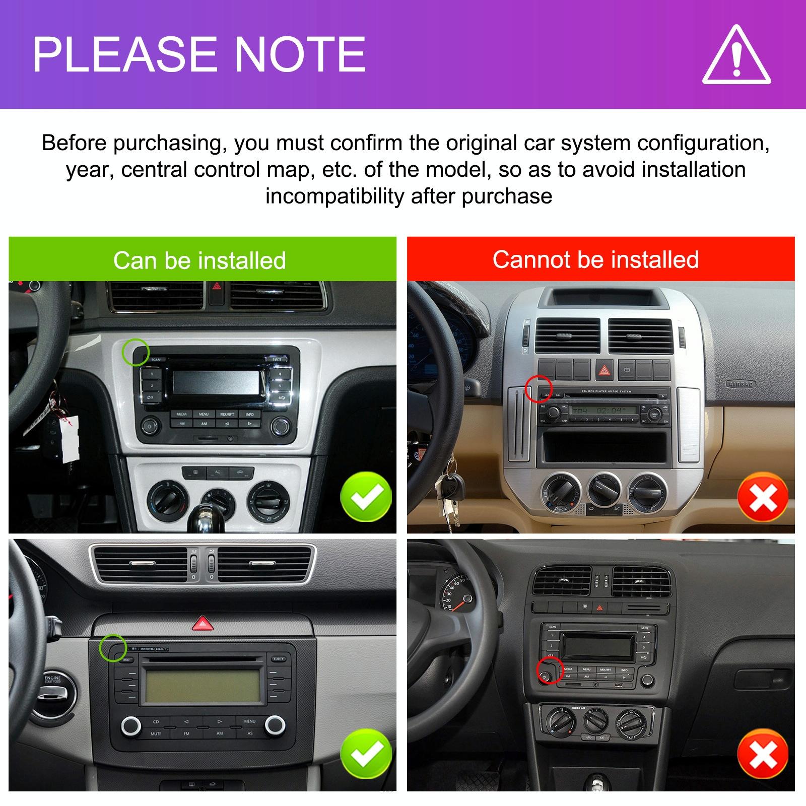 Android Carplay Navigation For Vw / Skoda - 1 + 32G Screen Reversing Camera 4