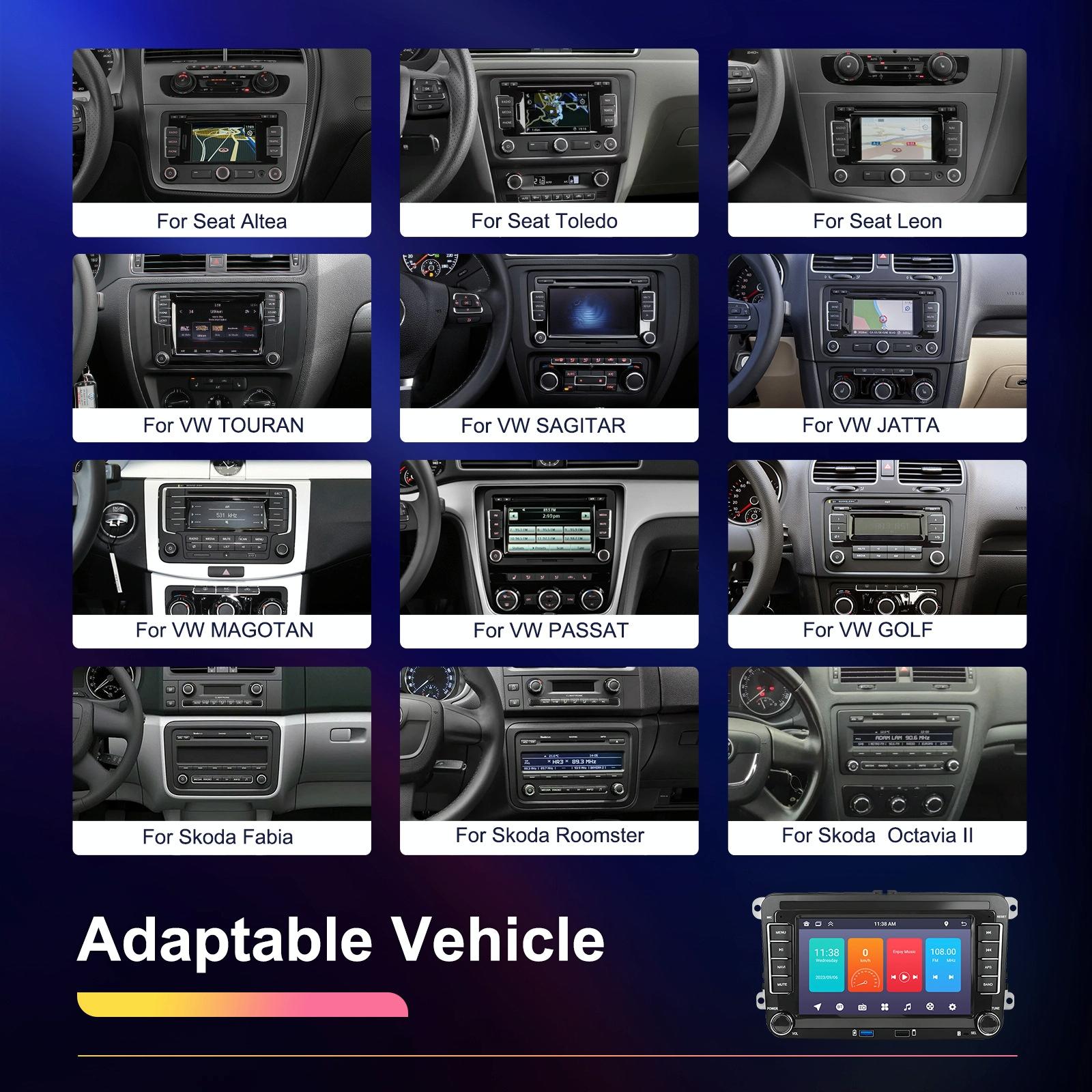 Android Carplay Navigation For Vw / Skoda - 1 + 32G Screen Reversing Camera 5