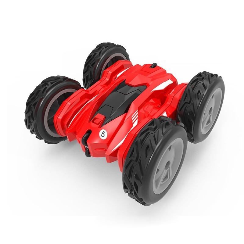 High-speed Double-sided Rc Car for Stunts and Off-road Tumbling - Red 3