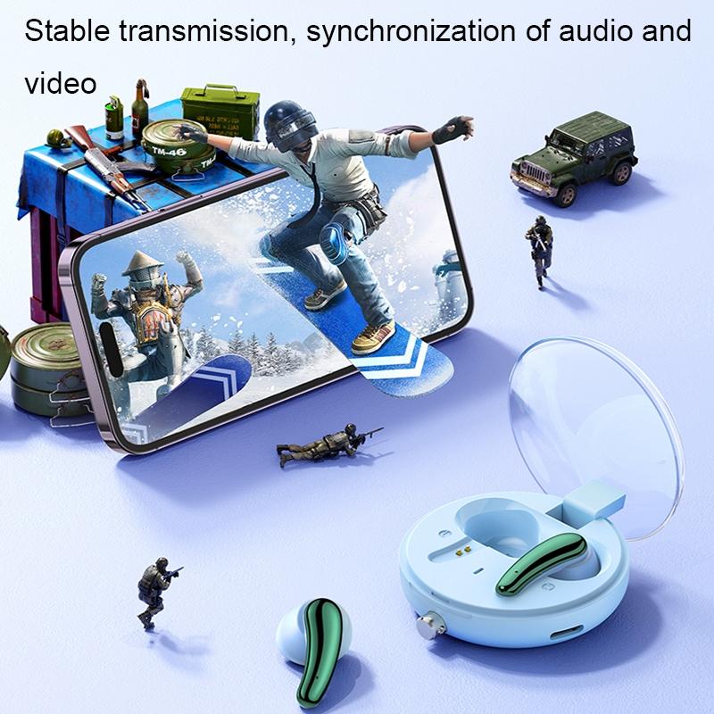 Wireless In-ear Earphones with Low Delayed Bluetooth - Clearbuds C1 - Pink 5