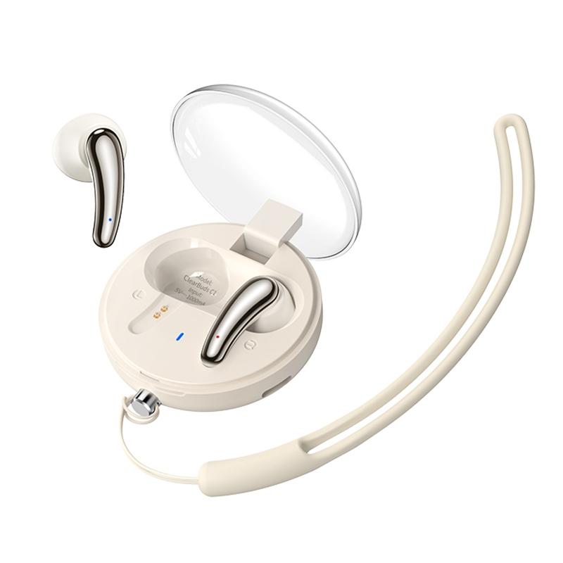 Wireless In-ear Earphones with Low Delayed Bluetooth - Clearbuds C1 - Pink 10