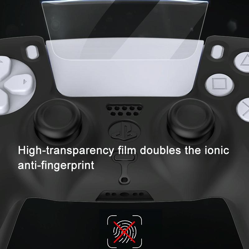 Black Polka Dot Silicone Joystick Cover for Ps5 Controller 5