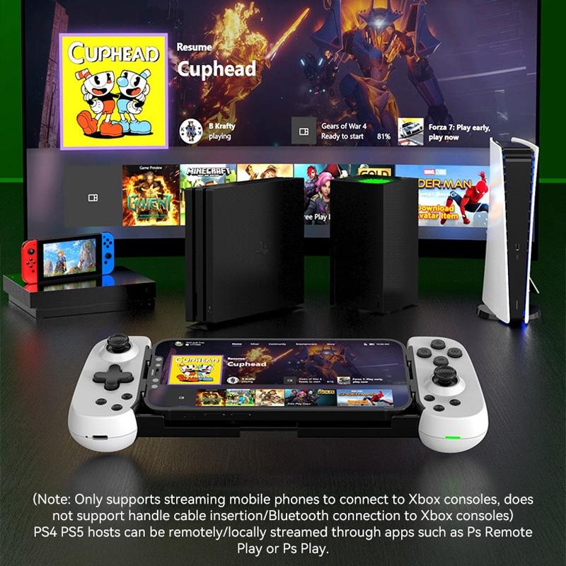 Foldable Tooth Controller for Gaming - Black 12
