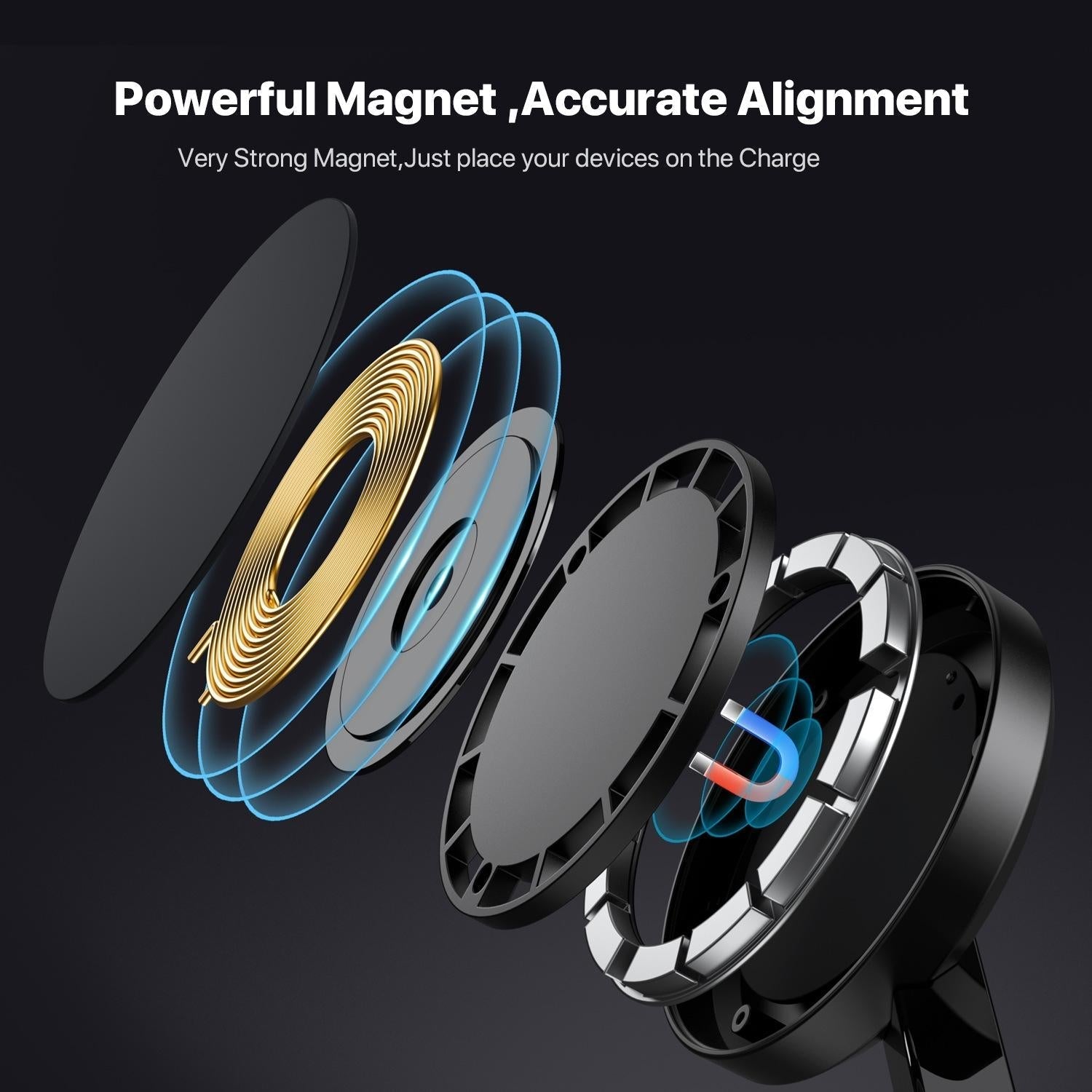 15W 3 In 1 Wireless Charger For Smartphone Iwatch Airpods 4