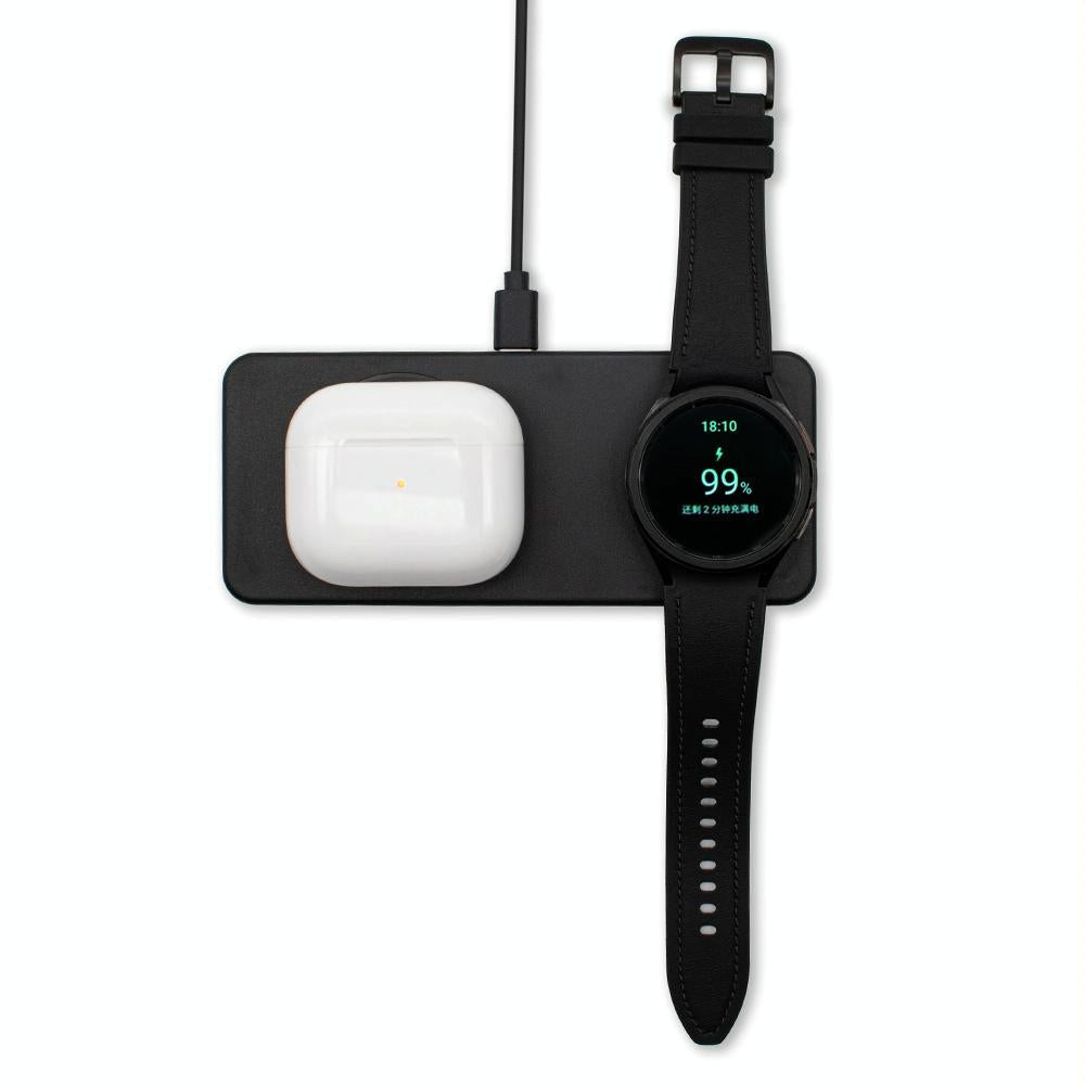 2 In 1 Magnetic Wireless Charger Black 4