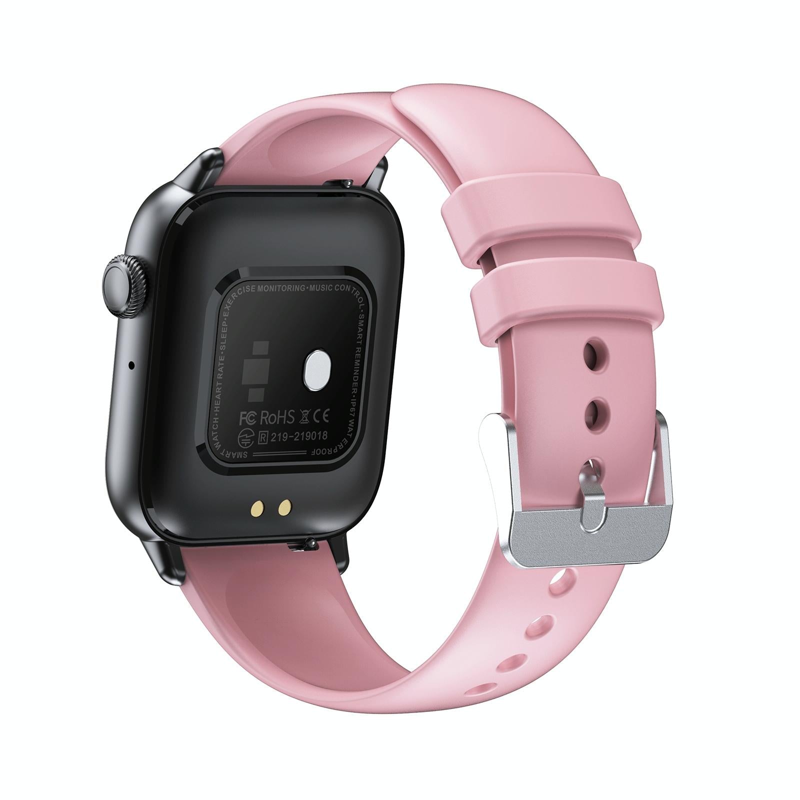1.83 Inch Bt5.2 Smart Sport Watch Support Sleep / Heart Rate / Blood Oxygen / Temperature / Blood Pressure Health Monitor - Black + White 3
