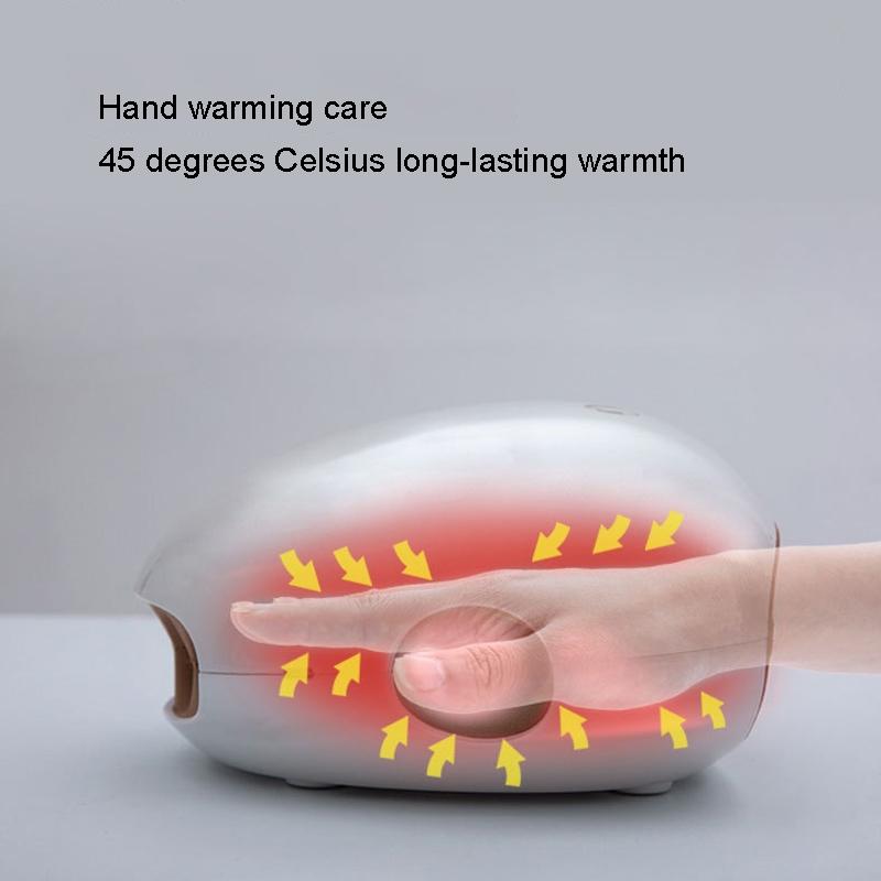 Rechargeable Hot Hand Massager K-901 Electric Airbag Kneading - White 4