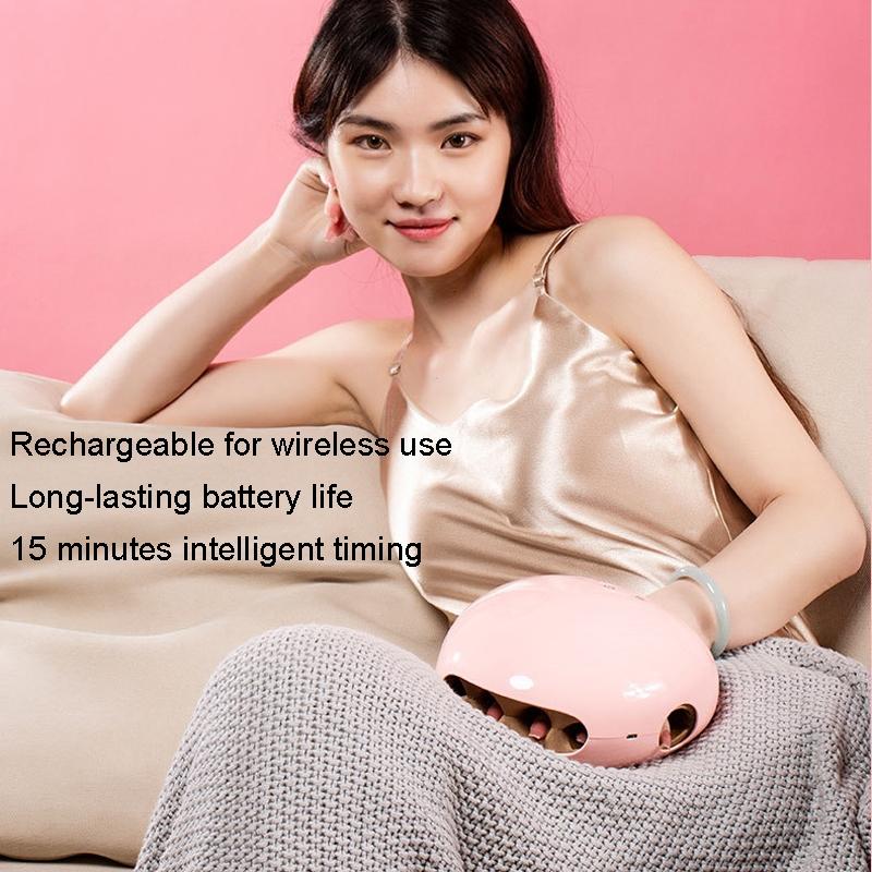 Rechargeable Hot Hand Massager K-901 Electric Airbag Kneading - White 9