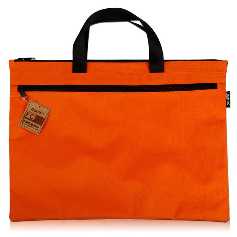 Double Zipper Canvas Storage Bag - Portable and Simple - Dark Blue 10