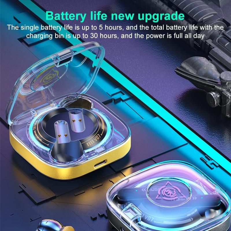 Vanguard Starshards Wireless Earphones - Wk V07 - Black 8