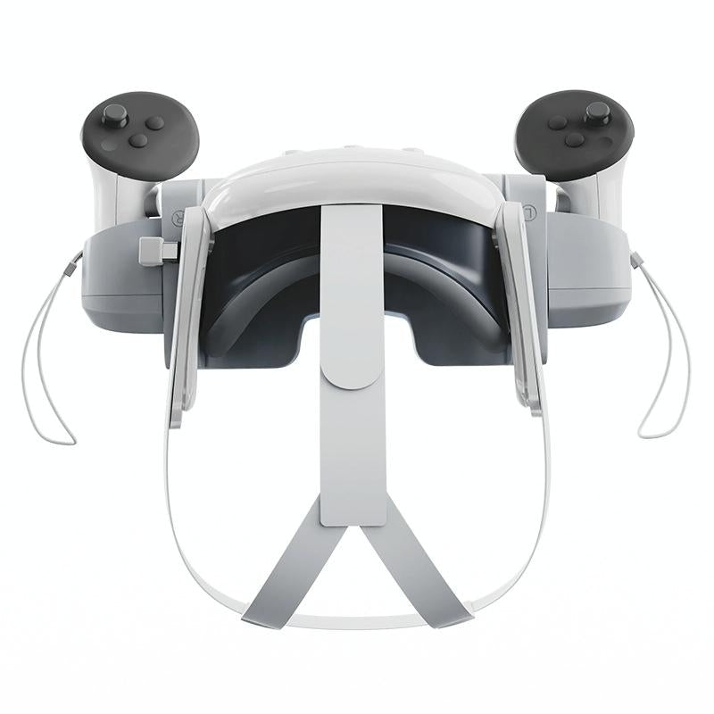 Gray Wall Mount for Meta Quest 3 Vr Helmet Charging 6