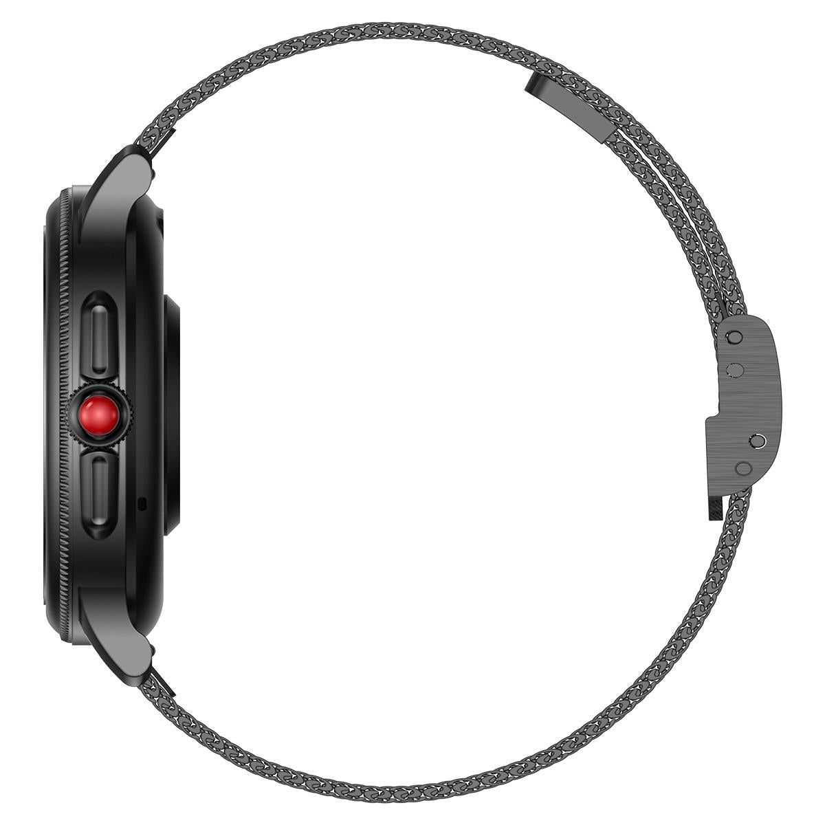 Smart Wristband With Waterproof Heart Rate And Blood Pressure Monitoring - Black 5