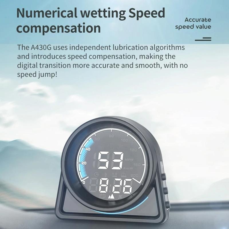 Real Speed Gps Altitude Meter For Vehicles 8