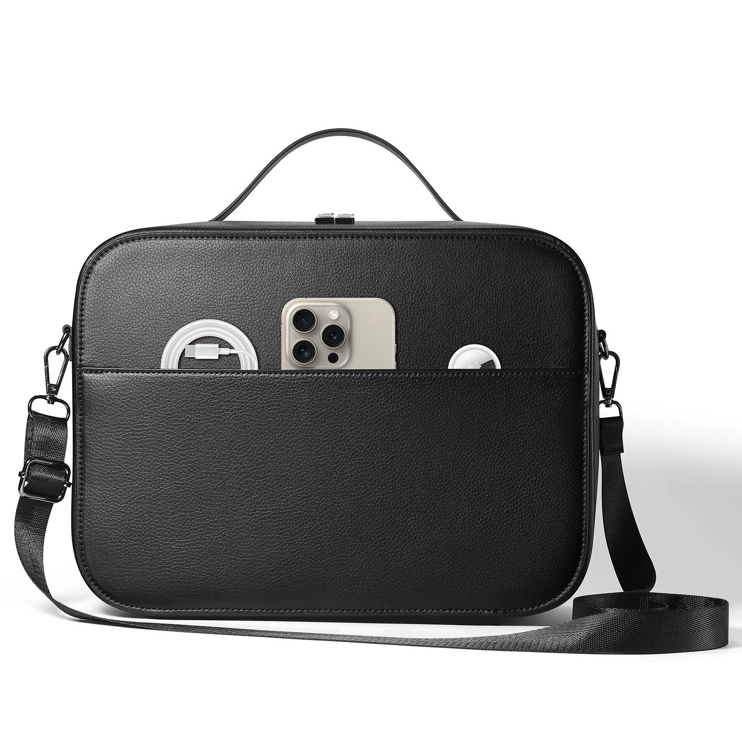 Apple Vision Pro Headset Bag - Compact Storage Solution - Black 6