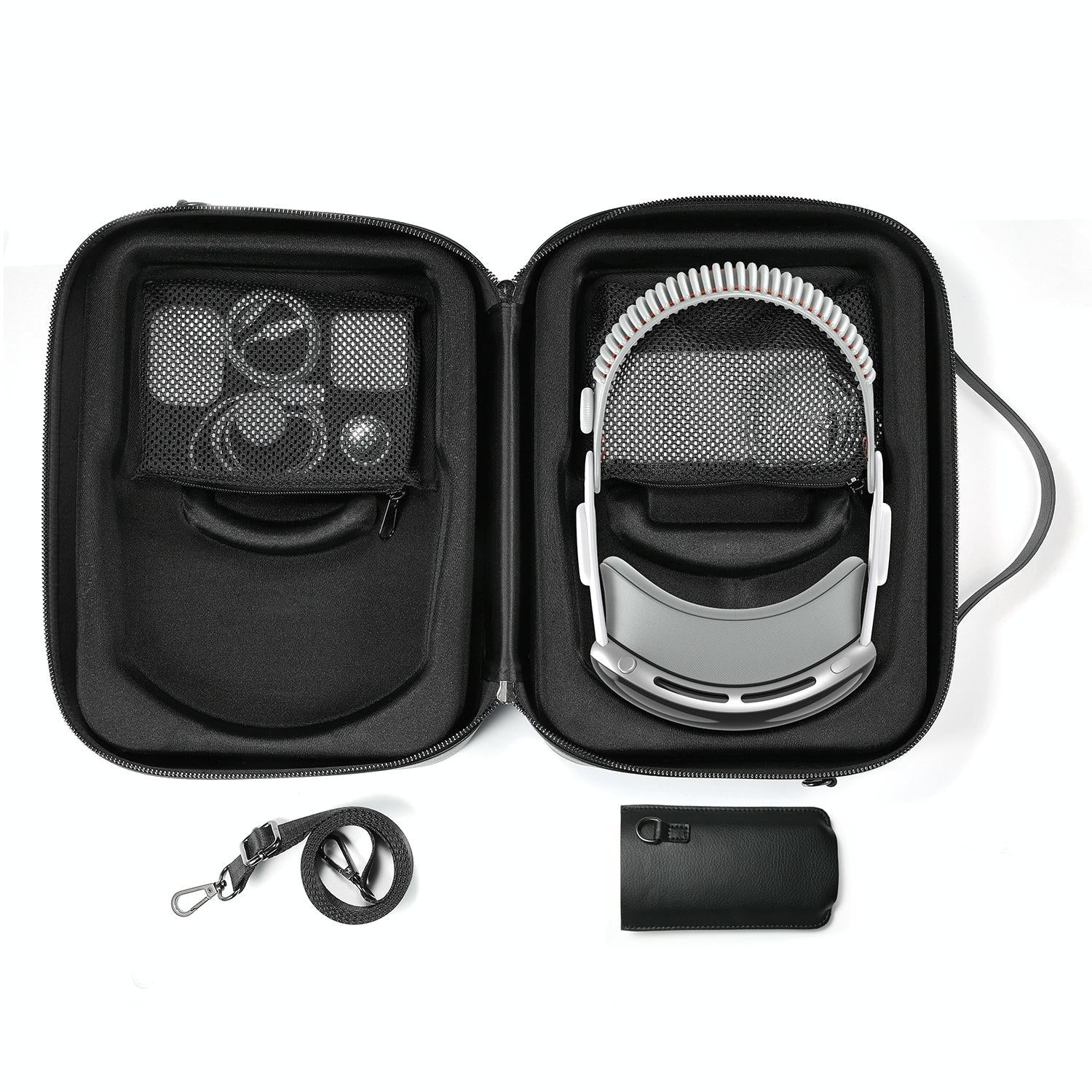 Apple Vision Pro Headset Bag - Compact Storage Solution - Black 8