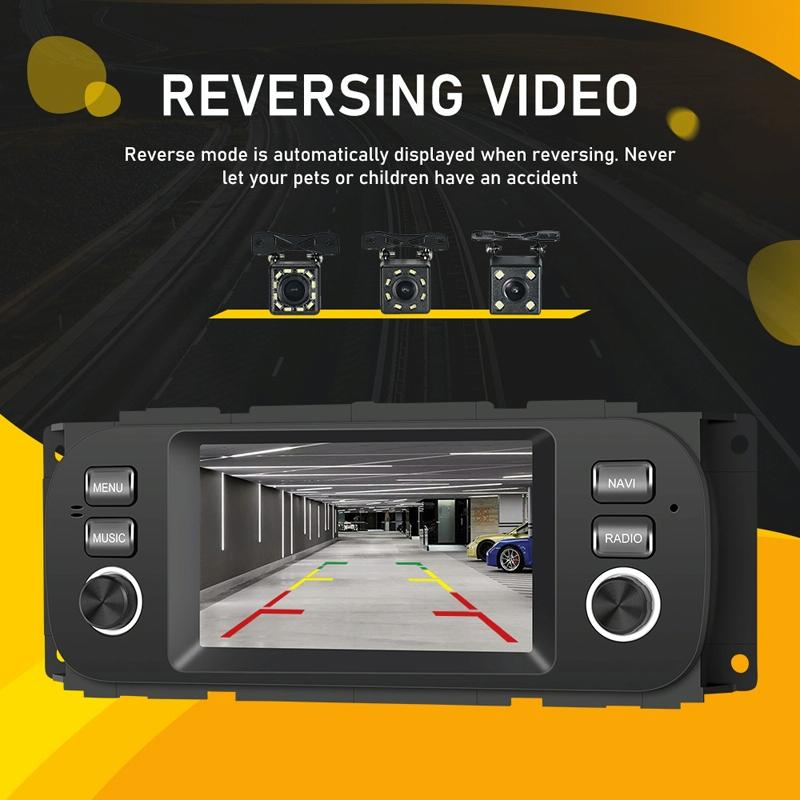 Carplay Android Navigation For Jeep Grand Cherokee 1999-2004 - Large Screen 13