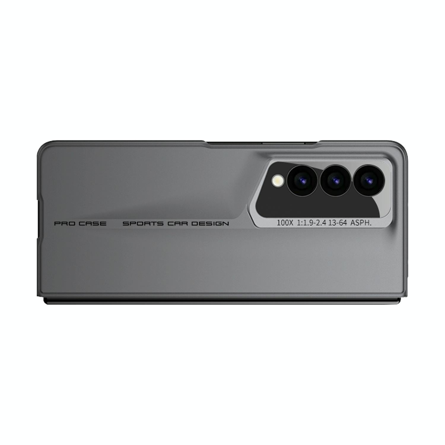 For Samsung Galaxy Z Fold4 5G Full Coverage Ultra Thin Case - Grey 10