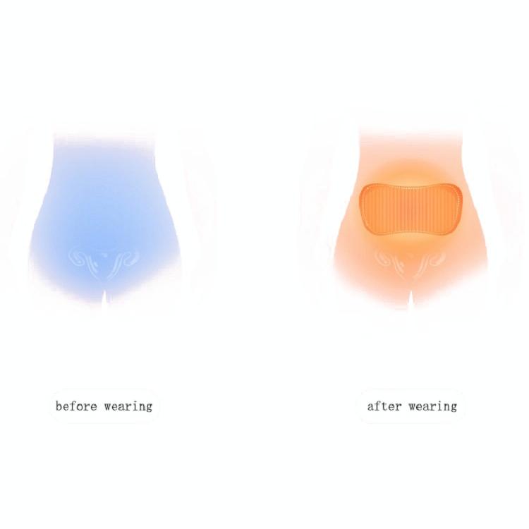 Electric Uterus Warming Belt English White 4