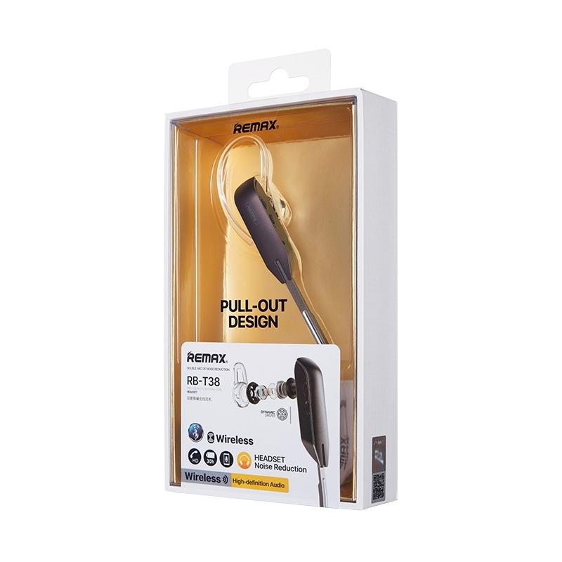 Wireless Metal Bluetooth Earphone with Noise Reduction - Black 4