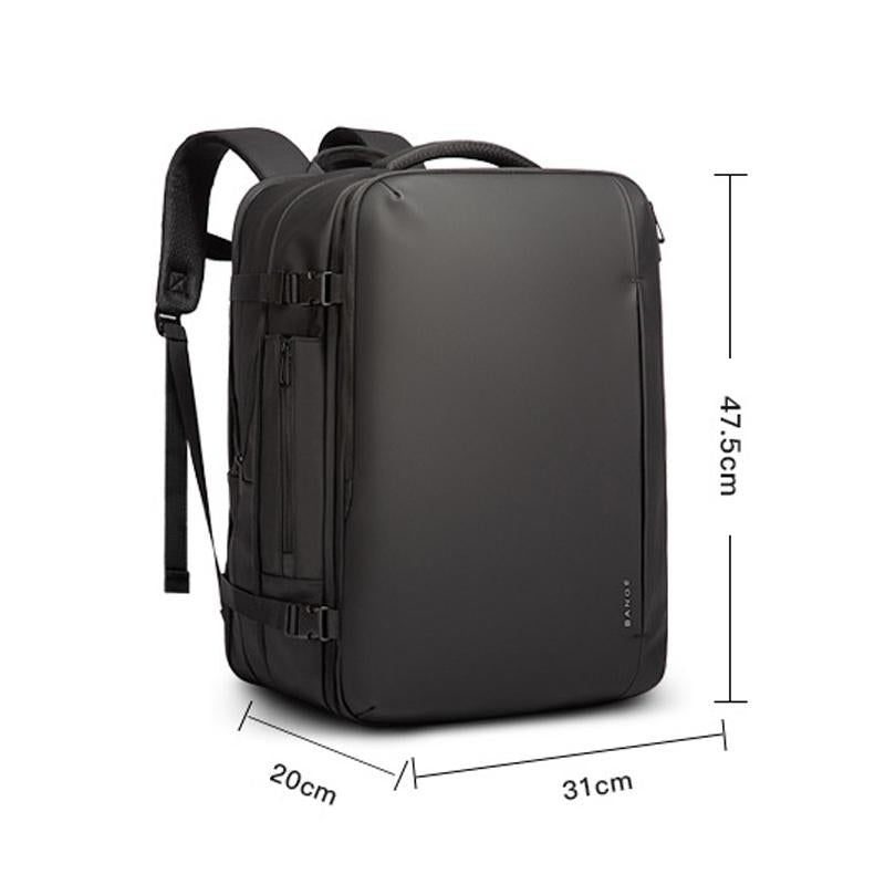 Men Waterproof Double Shoulder Backpack 3