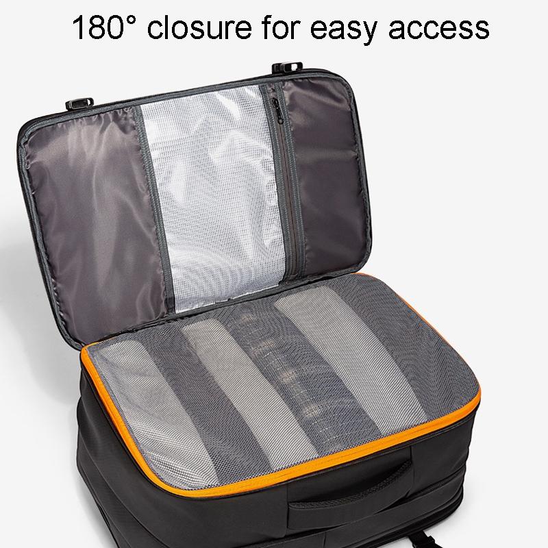 Men Waterproof Double Shoulder Backpack 10