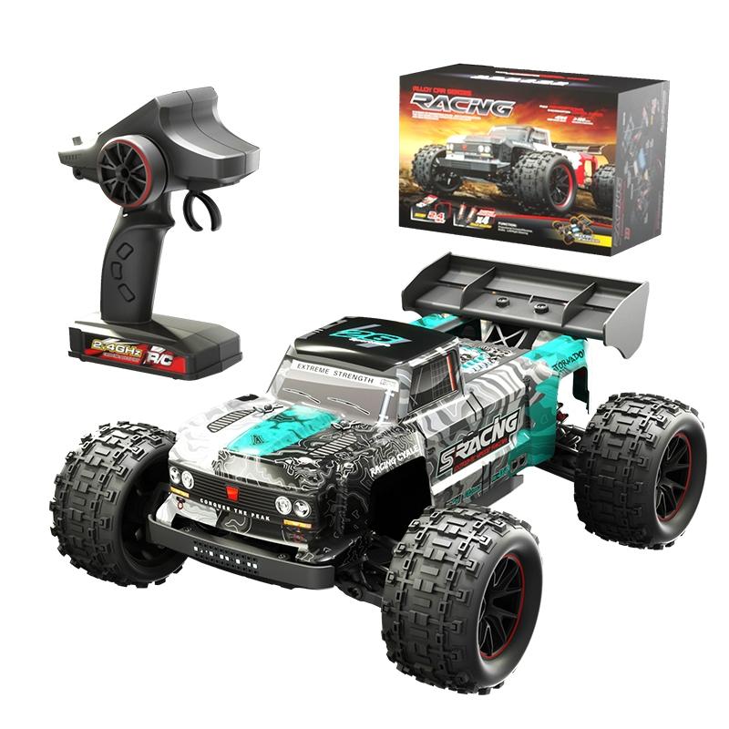 Off-road Remote Control Car - Electric 4wd Alloy Bigfoot - Red 3