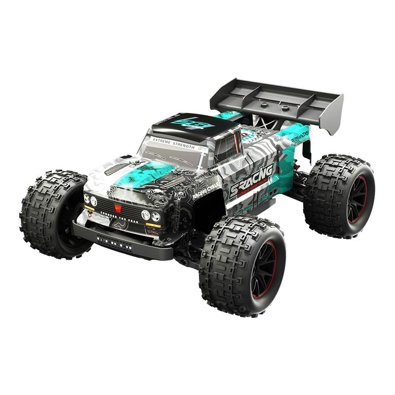 Off-road Remote Control Car - Electric 4wd Alloy Bigfoot - Red 14