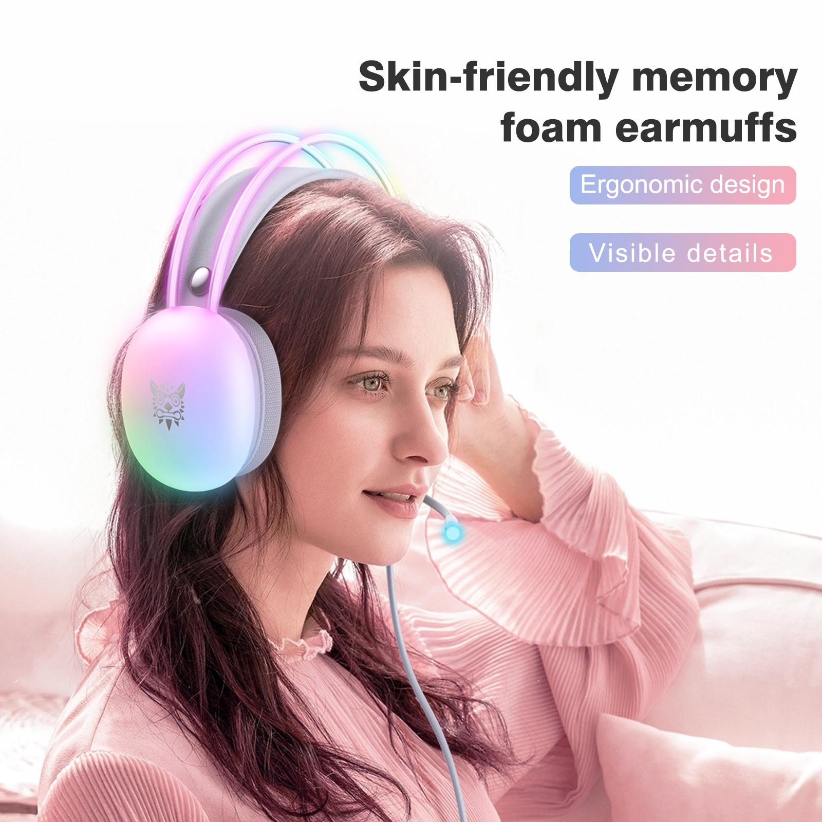 Rgb Wired Gaming Headset Grey 7