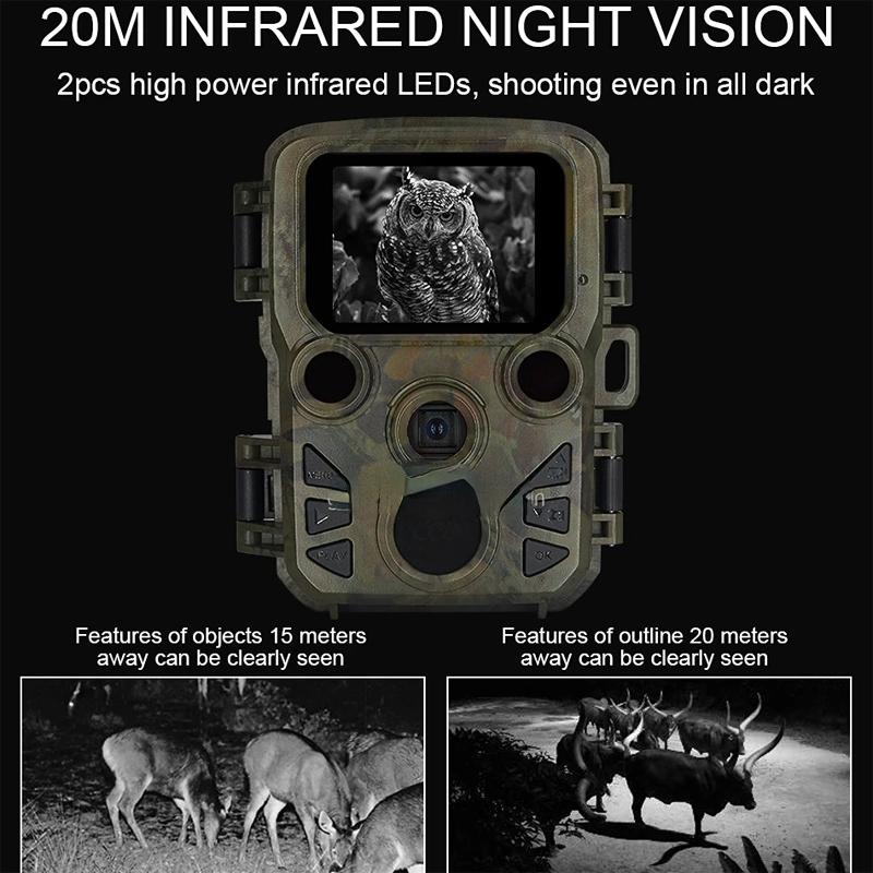Outdoor Night Vision Hunting Camera with 4k Hd and Infrared Induction Camouflage Design 5