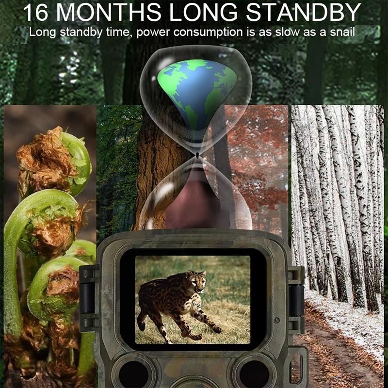 Outdoor Night Vision Hunting Camera with 4k Hd and Infrared Induction Camouflage Design 10