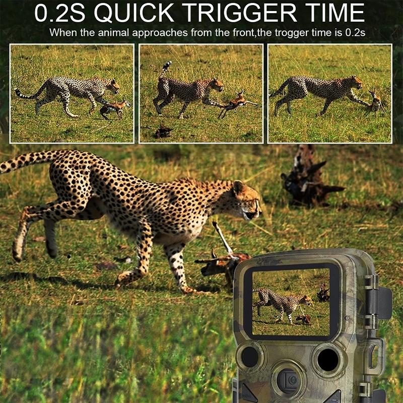Outdoor Night Vision Hunting Camera with 4k Hd and Infrared Induction Camouflage Design 12