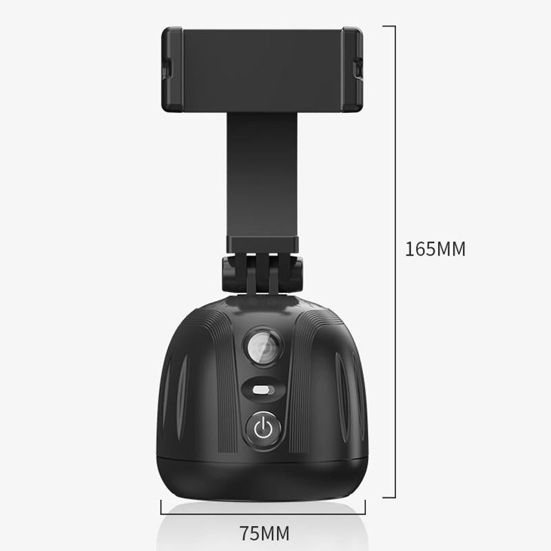 Smart 360 Degree Live Video Recording Desktop Stabilizer - White 4