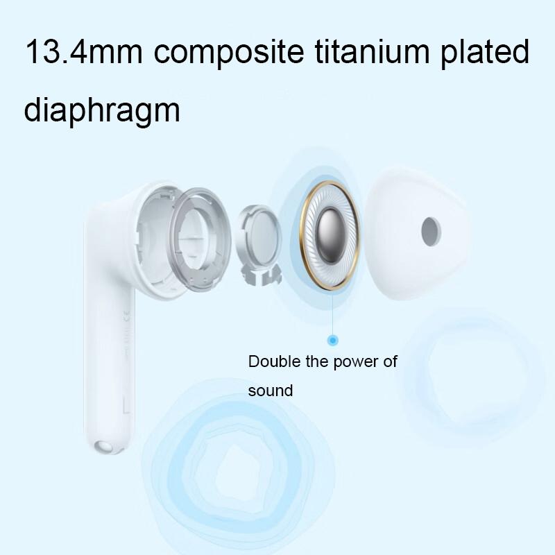 Wireless Noise-cancelling Bluetooth Earphones for Sports - White 7