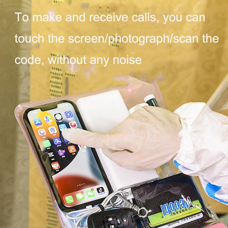 Waterproof Shoulder Messenger Bag For Sundries Phone Compatible - Black 7