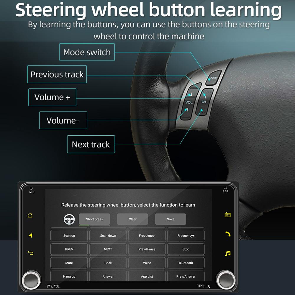 7 Inch Android Navigation For Toyota Corolla - Bluetooth Fm 1 + 32G 4