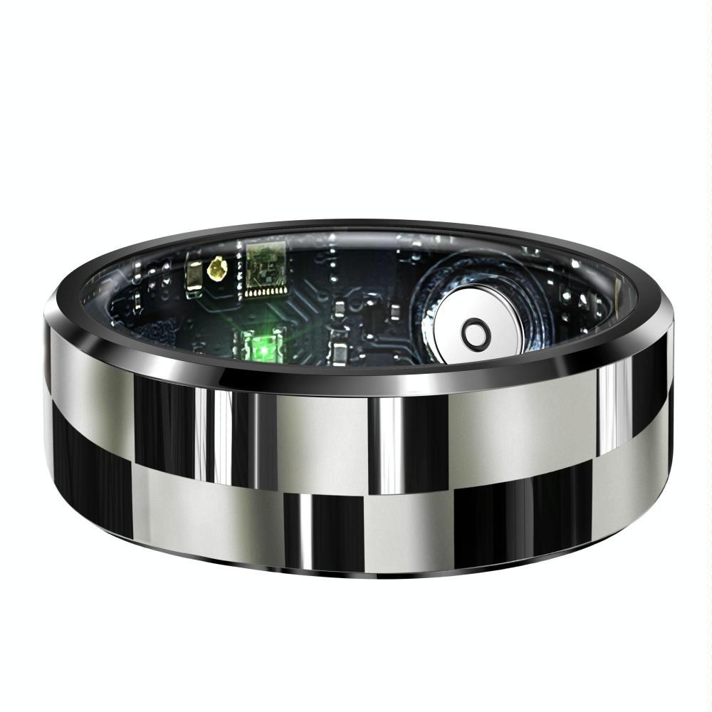 Smart Ring With Health Monitoring Gesture Control And Somatosensory Games - Size 10 - Black 13
