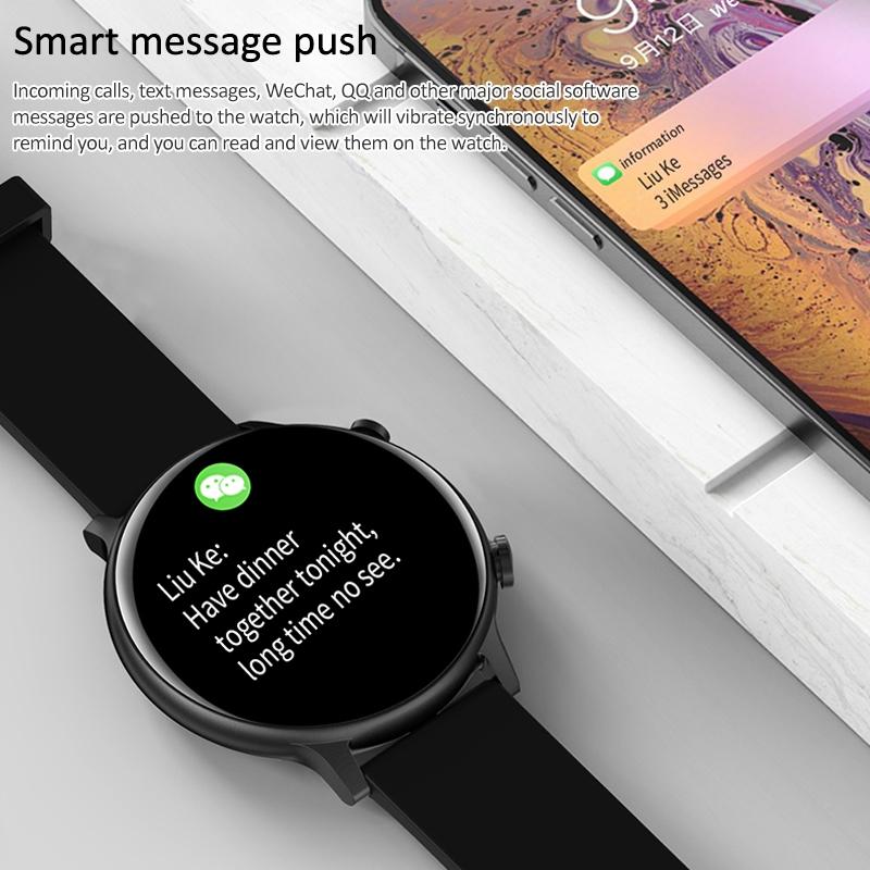 1.32 Inch Waterproof Smart Watch With Bluetooth Calling & Sleep Monitoring - Black 9