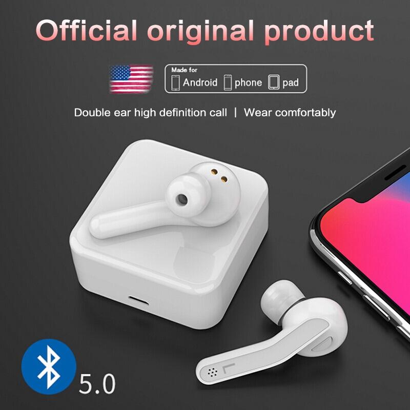 Mini Touch Control Wireless Earbuds with Charger Box - Hifi Bluetooth Tws - Black 10