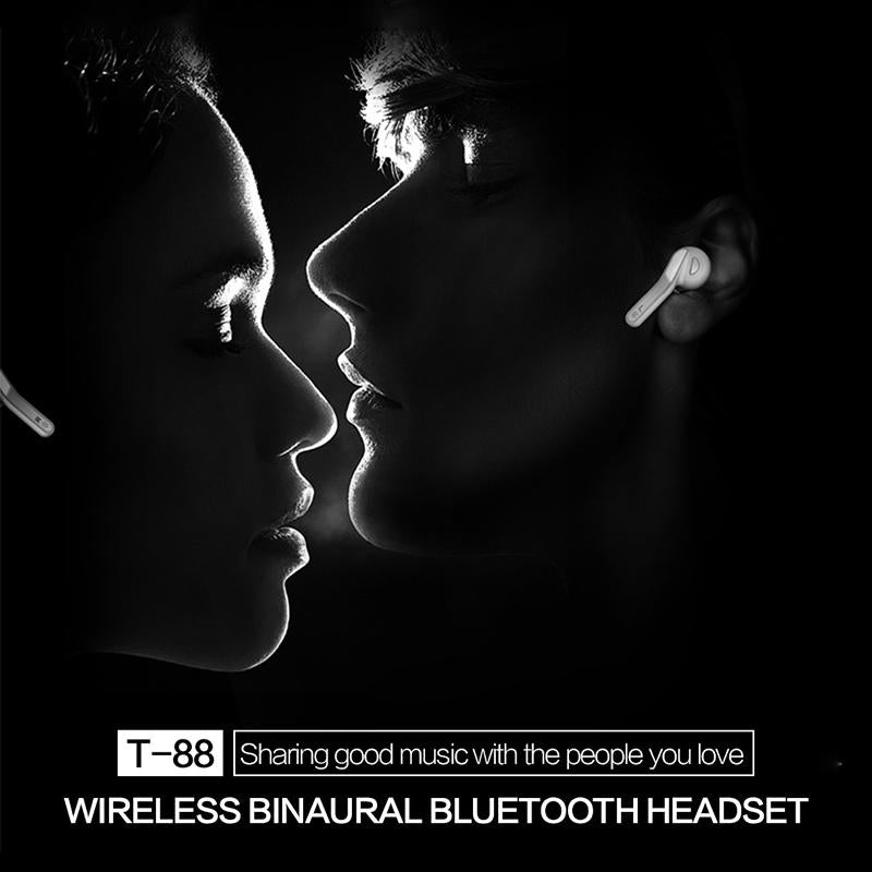 Mini Touch Control Wireless Earbuds with Charger Box - Hifi Bluetooth Tws - Black 11