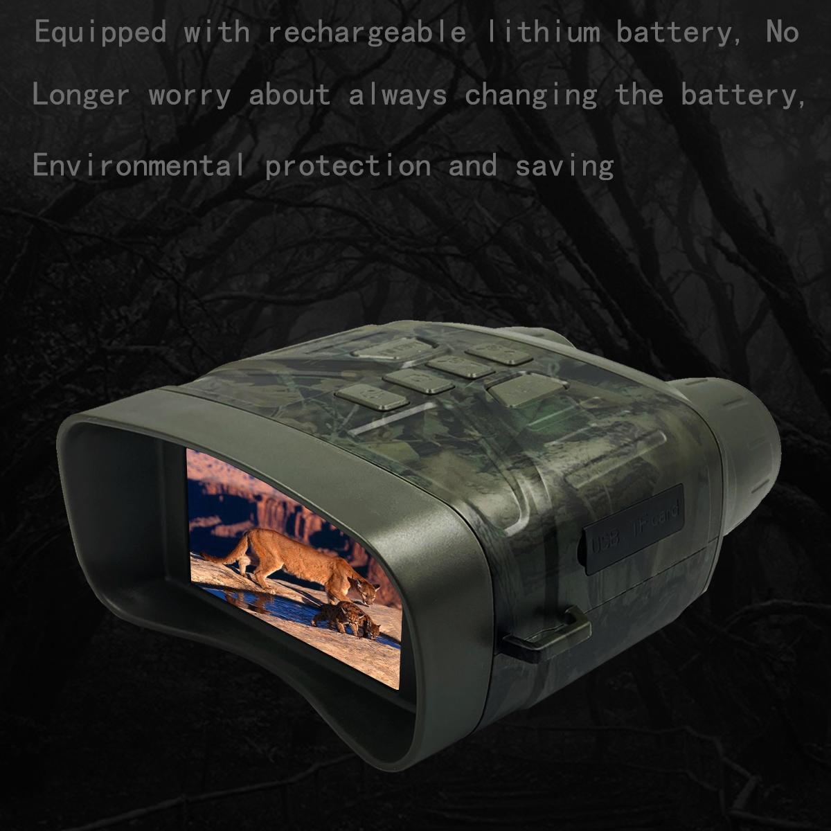 4k Hd Digital Night Vision Binocular for Outdoor Hunting - Camouflage 7