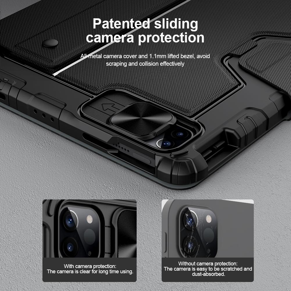 Bluetooth Touch Keyboard Smart Tablet Case For Ipad Air 10.9 / 4 / 5 / Pro 11 2020-2022 In Black 8
