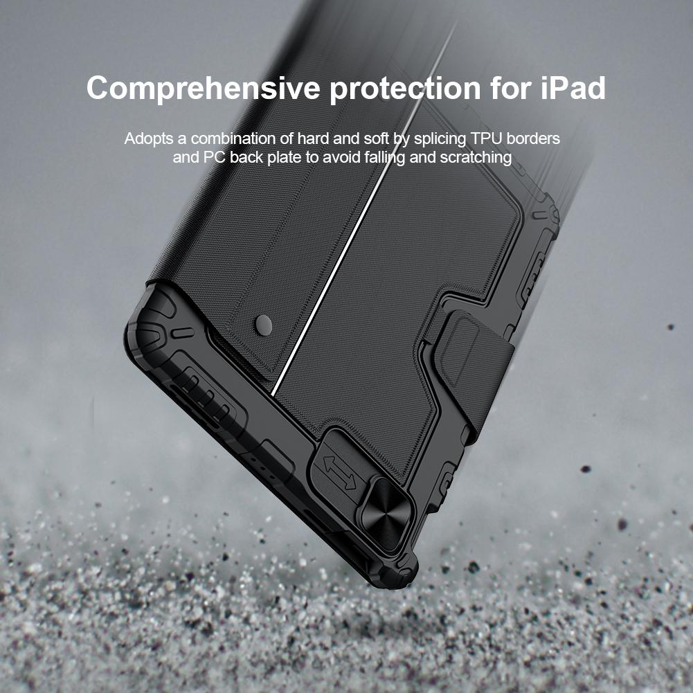 Bluetooth Touch Keyboard Smart Tablet Case For Ipad Air 10.9 / 4 / 5 / Pro 11 2020-2022 In Black 9