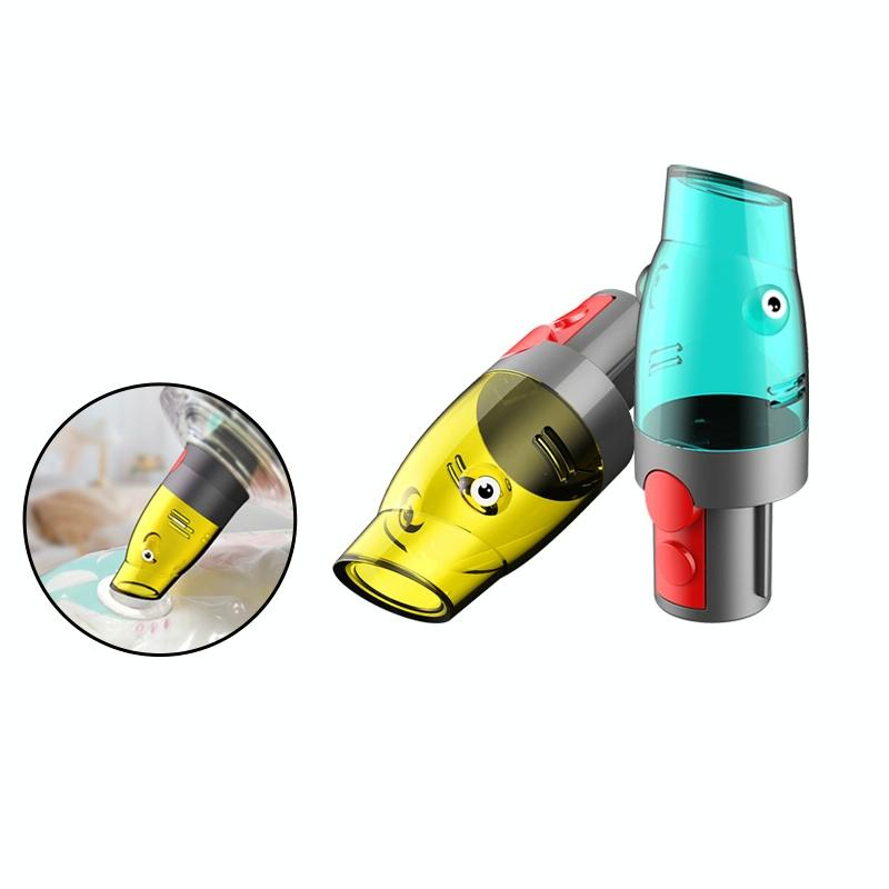 Universal Vacuum Suction Tip Adapter for Dyson Vacs - Yellow 3