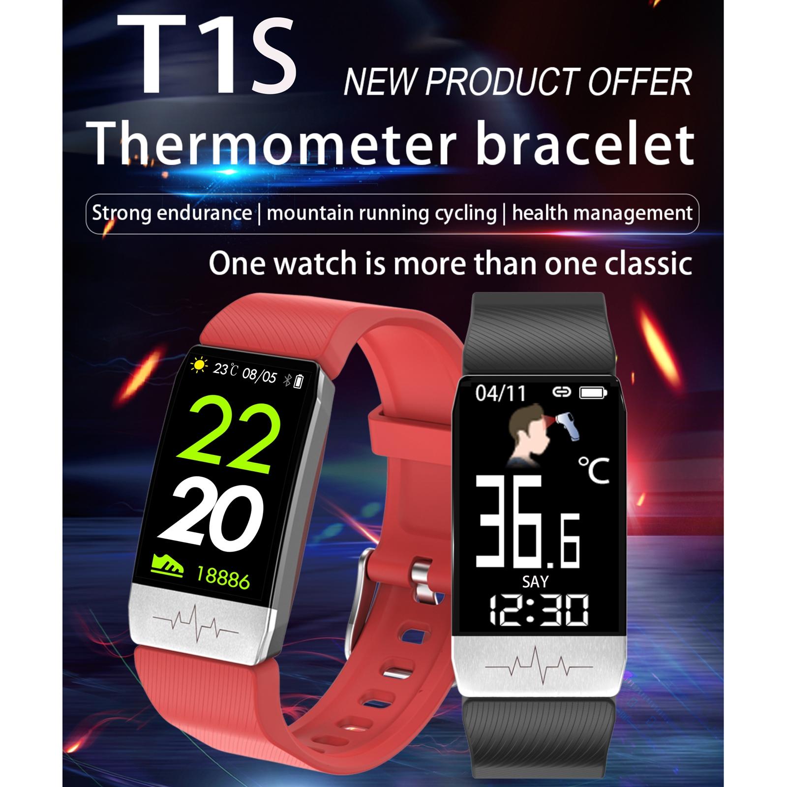 Waterproof Smart Bracelet With Blood Oxygen & Heart Rate Monitoring - Black 15